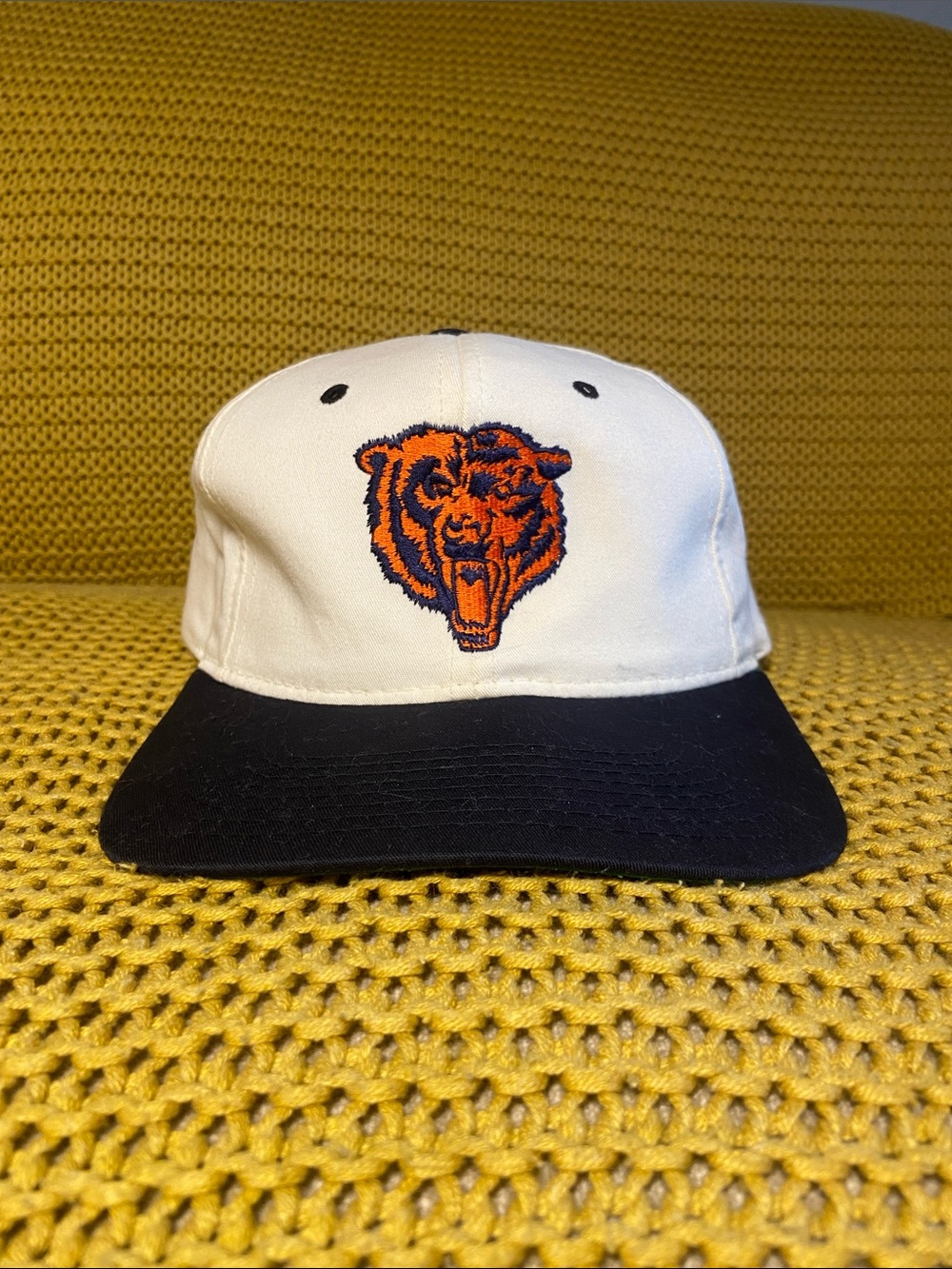 Vintage Deadstock NFL Chicago Bears FRAM Annco Twill Snapback Hat